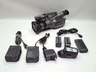 Vintage Sony Digital Handycam Dcr - Vx1000 W/accessories,