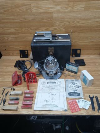Vintage Craftsman 315.  25031 1hp 1/4 " Router W/many Acc.  & Box