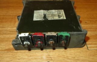 Vintage Mercury Outboard 4 & 8 Cylinder Switch Box 332 - 2986