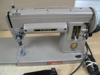 Vintage Singer 301A Sewing Machine Case S/N NA189878 2