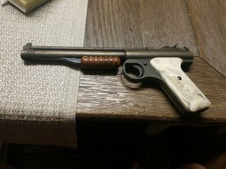 Vintage Benjamin Franklin Target Pistol,  Model 132,  22 Cal Pellet,  Air Gun