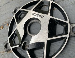 Vintage 1985 Hutch Hi - Caliber Bmx Freestyle Chainwheel Spider