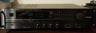Vintage Carver C - 15v Dolby Pro Logic Stereo 5.  1 Audio Video Preamplifier