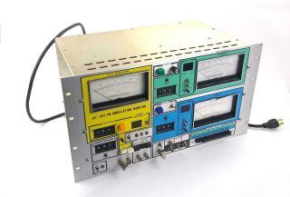 Vintage Qei 691 Fm Modulation Monitor Radio Station Rackmount
