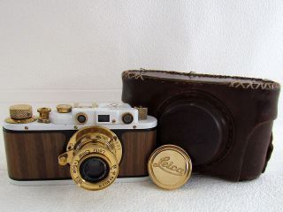 Leica - Ii (d) Olympiada 1936 Berlin Wwii Vintage Russian 35mm Rf Camera