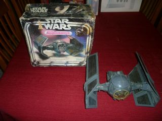 Star Wars Vintage Darth Vader Tie Fighter In The Box
