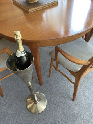Vintage Floor Standing Champagne/ Wine Ice Bucket Distressed Look