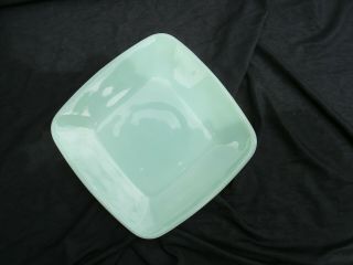 ONE RARE VINTAGE JADEITE FIRE KING CHARM SALAD PLATE IN NEAR 3