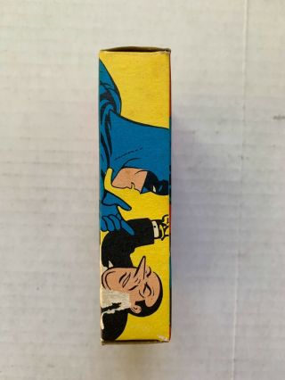VINTAGE - BATMAN Candy And Toy Box Only - DC Comics 1966 PENGUIN 2