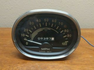 Vintage Honda Cb160 Nippon Seiki Speedometer 37200 - 216 - 670 (033)