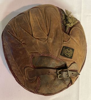 Vintage Antique Early Baseball Catcher 