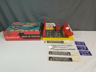 Vtg Remco 1959 Movieland Drive In Theater