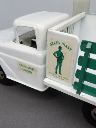 Vintage 1961 Tonka Private Label Green Giant Farm Stake Truck 2