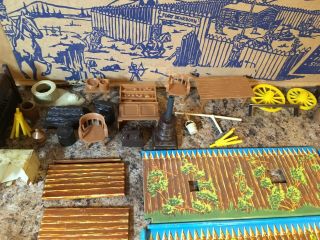 Vintage Marx Fort Dearborn Playset with Box 3