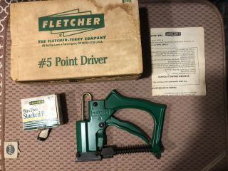 Vintage Fletcher - Terry No.  5 Multi Point Window And Picture Frame Driver