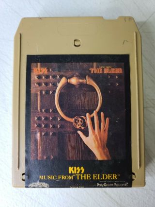 Kiss Music From The Elder Vintage 1981 8 - Track Tape Rare And