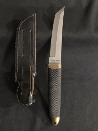 Vintage Cold Steel Recon Tanto Made In Usa W Sheath