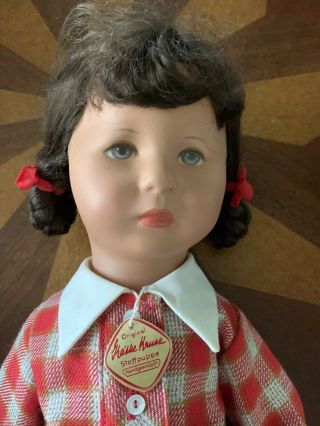 Vintage Kathe Kruse Stoffpuppe Girl Doll 18 Inch