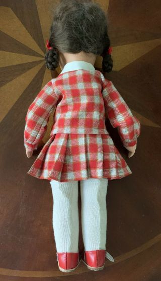 Vintage Kathe Kruse Stoffpuppe Girl Doll 18 inch 3