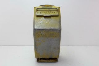 Vintage Traf - O - Teria Parking Meter Fine Ticket Box El Dorado Kansas