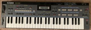 Vintage Casio Cz - 101 Digital Synthesizer Keyboard Only With Headphones