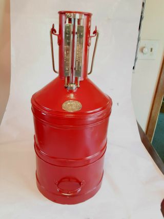 Vintage Seraphin Field Standard Test Measure - 5 Gallon
