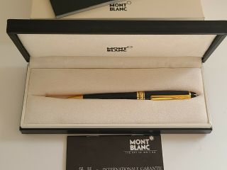 Vintage Montblanc Meisterstuck Pix Ballpoint Pen Black 2