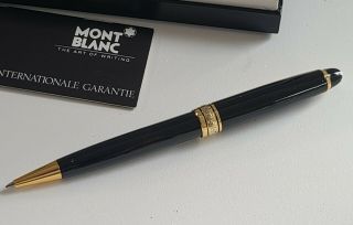 Vintage Montblanc Meisterstuck Pix Ballpoint Pen Black 3