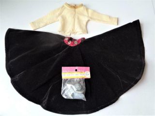 Vintage 1950s Tagged Cissy Doll Clothes By Madame Alexander,  18 " - 20 " Shoes