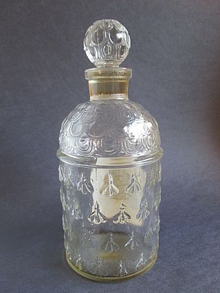 Vintage 1959 Guerlain Bee Bottle Eau de Cologne Vetiver Pour Homme Beehive RARE 3