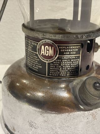 Vintage AGM Lantern Model 3016 3