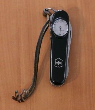 Vintage Victorinox Timekeeper Officier Suisse Pocket Knife Time Keeper