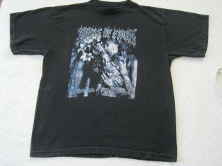 Vintage Cradle Of Filth Principle Of Evil Made Flesh T - Shirt Xl Metal