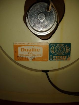 Vintage Orange Crush Advertising Clock Dualight 2
