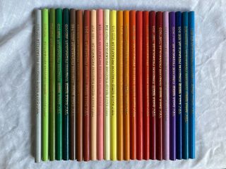 Vintage Eagle Turquoise Prismacolor Chemi - colored pencils x 24 2
