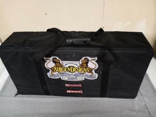 Paintball Air Gun Designs Gun Case With Agd Patches Old School Vintage Foam