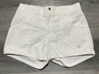 Mens Vintage Ocean Pacific Op Corduroy Shorts Made In Usa 36
