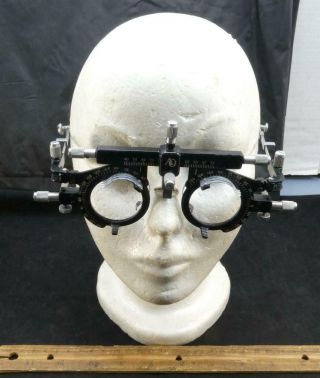 Vintage Optometrist Trial Lens Frame Steampunk Eyeglasses American Optical