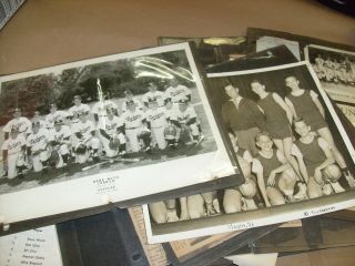 Vintage Photo Scrap Book - Dick Piantadosi - Babe Ruth League 1958 Photo