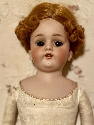 Antique 17” German Simon Halbig 1080 Bisque Doll