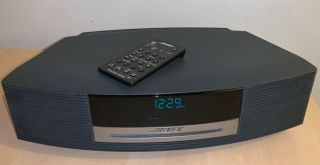 Vintage Bose Wave Radio/cd Player With Remote Black