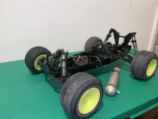 Vintage Team Associated Rc10gt Nitro 2wd Buggy Roller