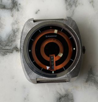 Vintage Sandoz 1970’s Automatic Digital Watch - Swissmade