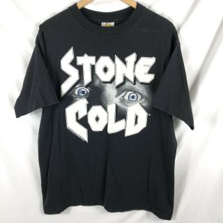 Vtg 1997 Stone Cold Steve Austin Blue Eyes 100 Pure Whoop - Ass T - Shirt Size Xl