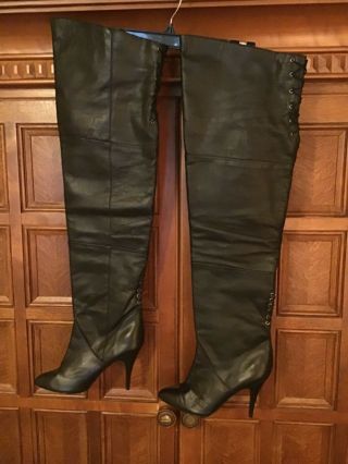 Wild Pair Thigh High Boots - Rare Vintage - Near - 8.  5