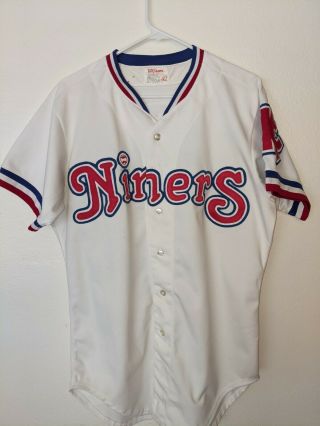 Oklahoma City 89ers Game Worn 1982 Jersey Authentic Wilson Size 42 7 Rare Vtg