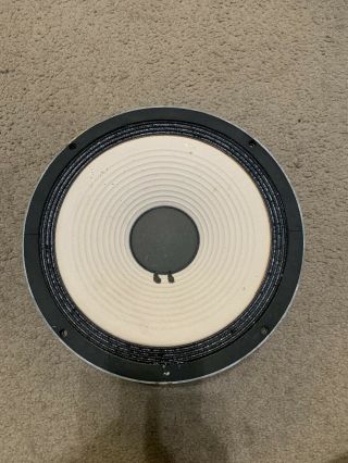 1 Vintage Jbl 123a - 1 12” Woofer Alnico,  Texted Working/all