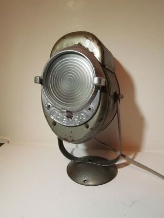 Vintage A.  E.  Cremer Stage Prop Movie Theatre Spot Lamp Industrial Lighting