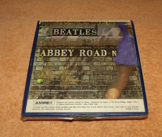 Vintage Beatles " Abbey Road " Reel To Reel Tape