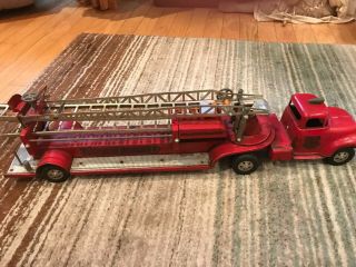 Vintage Tonka No.  5 Aerial Hook And Ladder Fire Truck